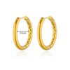 2024 Trending Stainless Steel & Gold Plated Earrings Set for Women